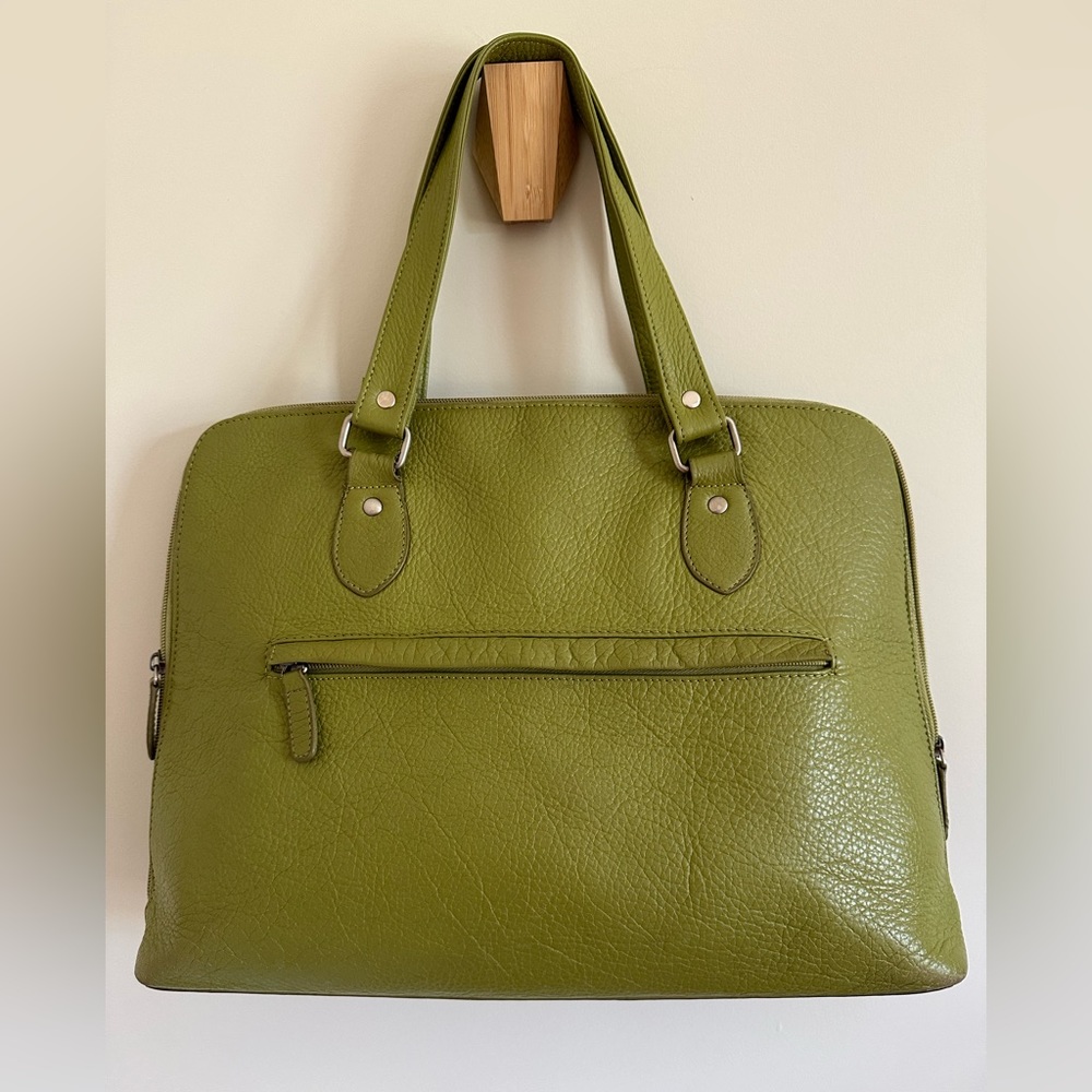 Bo Bo Bags CA - Green Satchel